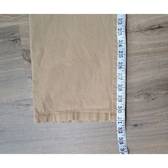 Jos A Bank Men's Beige Tailored Fit Pants Size 36x31 Straight Leg Flat Front - Picture 8 of 9